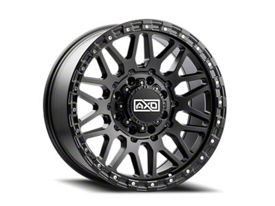 AXD Offroad AS3 Satin Black 8-Lug Wheel; 20x9; 0mm Offset (15-19 Sierra 3500 HD SRW)