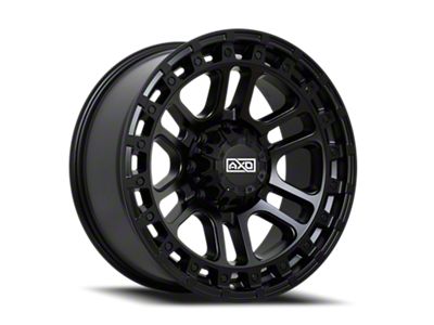 AXD Offroad AS5 Satin Black 8-Lug Wheel; 20x9; 0mm Offset (15-19 Sierra 3500 HD SRW)