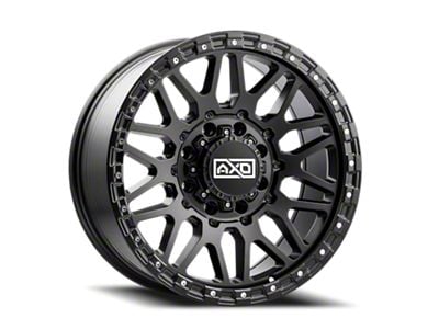 AXD Offroad AS3 Satin Black 8-Lug Wheel; 20x9; 0mm Offset (20-25 Sierra 2500 HD)