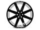 Axe Wheels Artemis Gloss Black Milled 8-Lug Wheel; 22x12; -44mm Offset (03-09 RAM 2500)