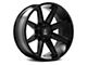 Axe Wheels Artemis Satin Black 8-Lug Wheel; 22x12; -44mm Offset (03-09 RAM 2500)