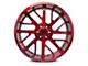 Axe Wheels AX2.2 Candy Red 8-Lug Wheel; 22x12; -44mm Offset (03-09 RAM 2500)