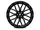 Axe Wheels AX6.0 Gloss Black Milled 8-Lug Wheel; 22x12; -44mm Offset (03-09 RAM 2500)