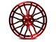 Axe Wheels AX6.2 Candy Red 8-Lug Wheel; 22x12; -44mm Offset (03-09 RAM 2500)