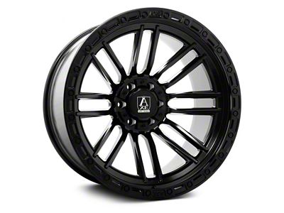 Axe Wheels Icarus Satin Black 8-Lug Wheel; 22x12; -44mm Offset (03-09 RAM 2500)