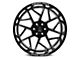 Axe Wheels Nemesis Gloss Black Milled 8-Lug Wheel; 22x12; -44mm Offset (03-09 RAM 2500)