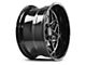 Axe Wheels Nemesis Gloss Black Milled 8-Lug Wheel; 22x12; -44mm Offset (03-09 RAM 2500)