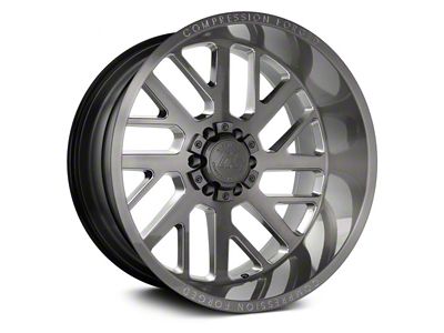 Axe Wheels AX2.4 Carbon 8-Lug Wheel; 22x12; -44mm Offset (03-09 RAM 3500 SRW)