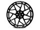 Axe Wheels Nemesis Gloss Black Milled 8-Lug Wheel; 22x12; -44mm Offset (03-09 RAM 3500 SRW)