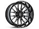 Axe Wheels Atlas Gloss Black Milled 6-Lug Wheel; 20x10; -19mm Offset (04-08 F-150)