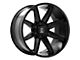 Axe Wheels Atremis Gloss Black Milled 6-Lug Wheel; 20x10; -19mm Offset (04-08 F-150)