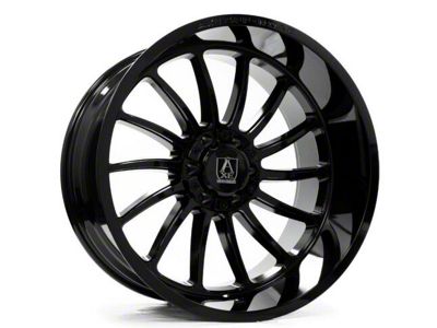 Axe Wheels Chronus Gloss Black 6-Lug Wheel; 22x10; -19mm Offset (04-08 F-150)