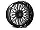 Axe Wheels Kratos Gloss Black Milled 6-Lug Wheel; 22x12; -44mm Offset (04-08 F-150)