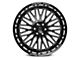 Axe Wheels Kratos Gloss Black Milled 6-Lug Wheel; 22x12; -44mm Offset (04-08 F-150)