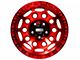 Axe Wheels Chaos Candy Red 6-Lug Wheel; 17x9; 0mm Offset (07-13 Sierra 1500)