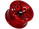 Axe Wheels Chaos Candy Red 6-Lug Wheel; 17x9; 0mm Offset (07-13 Sierra 1500)