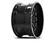 Axe Wheels Kratos Gloss Black Milled 6-Lug Wheel; 24x14; -76mm Offset (07-13 Sierra 1500)