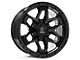 Axe Wheels Syrinks Satin Black 6-Lug Wheel; 17x9; -15mm Offset (07-13 Sierra 1500)