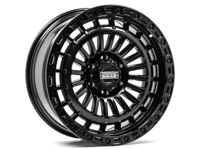 Axe Wheels Triton Satin Black 6-Lug Wheel; 17x9; -15mm Offset (07-13 Sierra 1500)