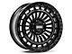 Axe Wheels Triton Satin Black 6-Lug Wheel; 17x9; -15mm Offset (07-13 Sierra 1500)