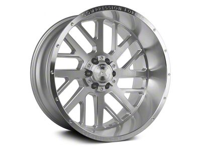 Axe Wheels AX2.1 Silver 8-Lug Wheel; 20x12; -44mm Offset (11-14 Sierra 2500 HD)