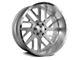 Axe Wheels AX2.1 Silver 8-Lug Wheel; 20x12; -44mm Offset (11-14 Sierra 2500 HD)