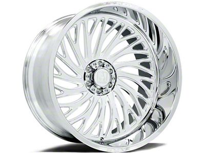 Axe Wheels AF10 Forged Fully Polished 6-Lug Wheel; Right Directional; 22x12; -44mm Offset (07-13 Silverado 1500)