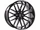 Axe Wheels Hades Gloss Black Milled 6-Lug Wheel; 20x10; -19mm Offset (07-13 Silverado 1500)