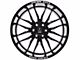 Axe Wheels Hades Gloss Black Milled 6-Lug Wheel; 20x10; -19mm Offset (07-13 Silverado 1500)