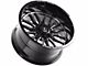 Axe Wheels Hades Gloss Black Milled 6-Lug Wheel; 20x10; -19mm Offset (07-13 Silverado 1500)