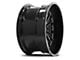 Axe Wheels Kratos Gloss Black Milled 6-Lug Wheel; 24x14; -76mm Offset (07-14 Tahoe)