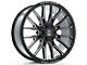 Axe Wheels Atlas Gloss Black Milled 6-Lug Wheel; 22x9.5; 20mm Offset (07-14 Yukon)