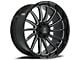 Axe Wheels Chronus Gloss Black Milled 6-Lug Wheel; 20x10; -19mm Offset (07-14 Yukon)