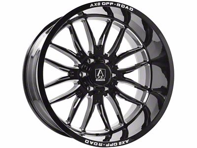 Axe Wheels Hades Gloss Black Milled 6-Lug Wheel; 20x10; -19mm Offset (07-14 Yukon)