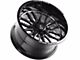 Axe Wheels Hades Gloss Black Milled 6-Lug Wheel; 20x10; -19mm Offset (07-14 Yukon)