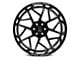 Axe Wheels Nemesis Gloss Black Milled 6-Lug Wheel; 22x12; -44mm Offset (07-14 Yukon)