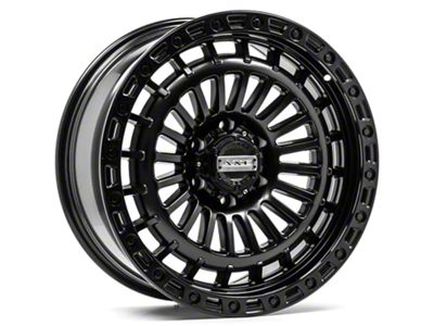 Axe Wheels Triton Satin Black 6-Lug Wheel; 17x9; -15mm Offset (07-14 Yukon)