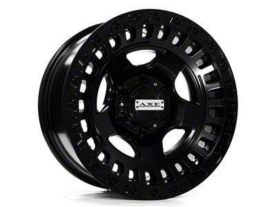 Axe Wheels Trojan Satin Black 6-Lug Wheel; 17x8.5; -15mm Offset (07-14 Yukon)