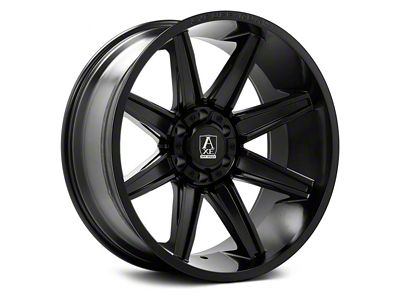 Axe Wheels Artemis Satin Black 8-Lug Wheel; 22x12; -44mm Offset (10-18 RAM 2500)