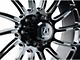 Axe Wheels Chronus Gloss Black Milled 8-Lug Wheel; 22x12; -44mm Offset (10-18 RAM 2500)