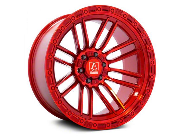 Axe Wheels Icarus Candy Red 8-Lug Wheel; 22x12; -44mm Offset (10-18 RAM 2500)