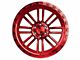 Axe Wheels Icarus Candy Red 6-Lug Wheel; 20x10; -19mm Offset (14-18 Sierra 1500)