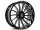 Axe Wheels Chronus Gloss Black Milled 6-Lug Wheel; 20x10; -19mm Offset (15-20 F-150)