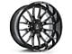 Axe Wheels Atlas Gloss Black Milled 6-Lug Wheel; 20x10; -19mm Offset (15-20 Tahoe)