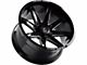 Axe Wheels Atremis Gloss Black Milled 6-Lug Wheel; 20x9.5; 15mm Offset (15-20 Tahoe)