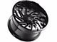 Axe Wheels Zeus Gloss Black Milled 6-Lug Wheel; 20x12; -44mm Offset (15-20 Tahoe)