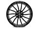 Axe Wheels Chronus Gloss Black Milled 6-Lug Wheel; 24x12; -44mm Offset (99-06 Sierra 1500)