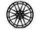 Axe Wheels Hades Gloss Black Milled 6-Lug Wheel; 20x9.5; 15mm Offset (99-06 Silverado 1500)