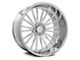 Axe Wheels AF7 Forged Fully Polished 6-Lug Wheel; 22x12; -44mm Offset (23-24 Canyon)