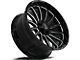 Axe Wheels Chronus Gloss Black Milled 6-Lug Wheel; 20x10; -19mm Offset (23-24 Canyon)